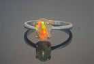 18kt White Gold Black Opal ring - Masterpiece Jewellery Opal & Gems Sydney Australia | Online Shop