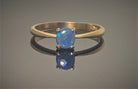 18kt Yellow Gold Black Opal ring - Masterpiece Jewellery Opal & Gems Sydney Australia | Online Shop