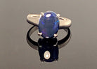 Sterling Silver Black Opal ring - Masterpiece Jewellery Opal & Gems Sydney Australia | Online Shop