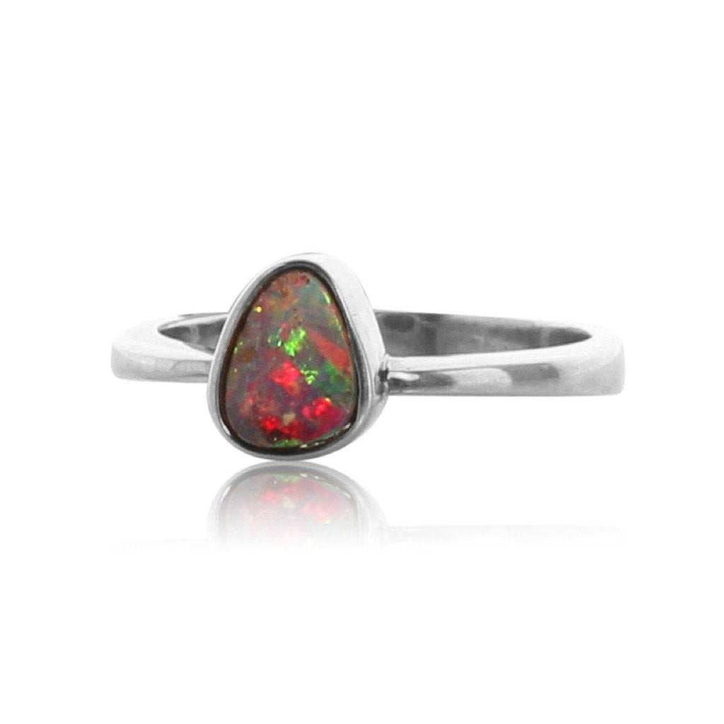 Sterling Silver Boulder Opal - Masterpiece Jewellery Opal & Gems Sydney Australia | Online Shop
