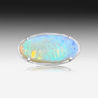 Sterling Silver Light Opal ring - Masterpiece Jewellery Opal & Gems Sydney Australia | Online Shop
