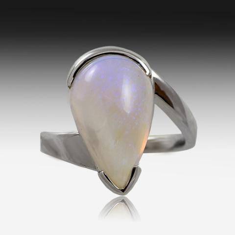 Sterling Silver Opal ring - Masterpiece Jewellery Opal & Gems Sydney Australia | Online Shop