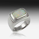 Sterling Silver Opal ring - Masterpiece Jewellery Opal & Gems Sydney Australia | Online Shop