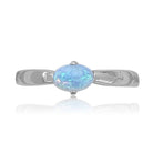 Sterling Silver Opal ring - Masterpiece Jewellery Opal & Gems Sydney Australia | Online Shop