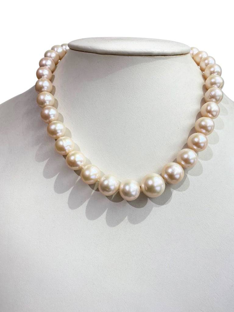 Tahitian Pearl Necklace - 13-15mm | Pearl & Clasp