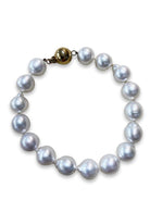 Masterpiece Jewellery - South Sea Pearl bracelet with 9kt White Gold Ball Clasp - 11 mm 
