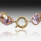 BAROQUE FRESH WATER PINK PEARL STRAND - Masterpiece Jewellery Opal & Gems Sydney Australia | Online Shop