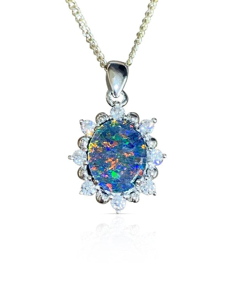 s/s 10x8 T/O cz - Masterpiece Jewellery Opal & Gems Sydney Australia | Online Shop
